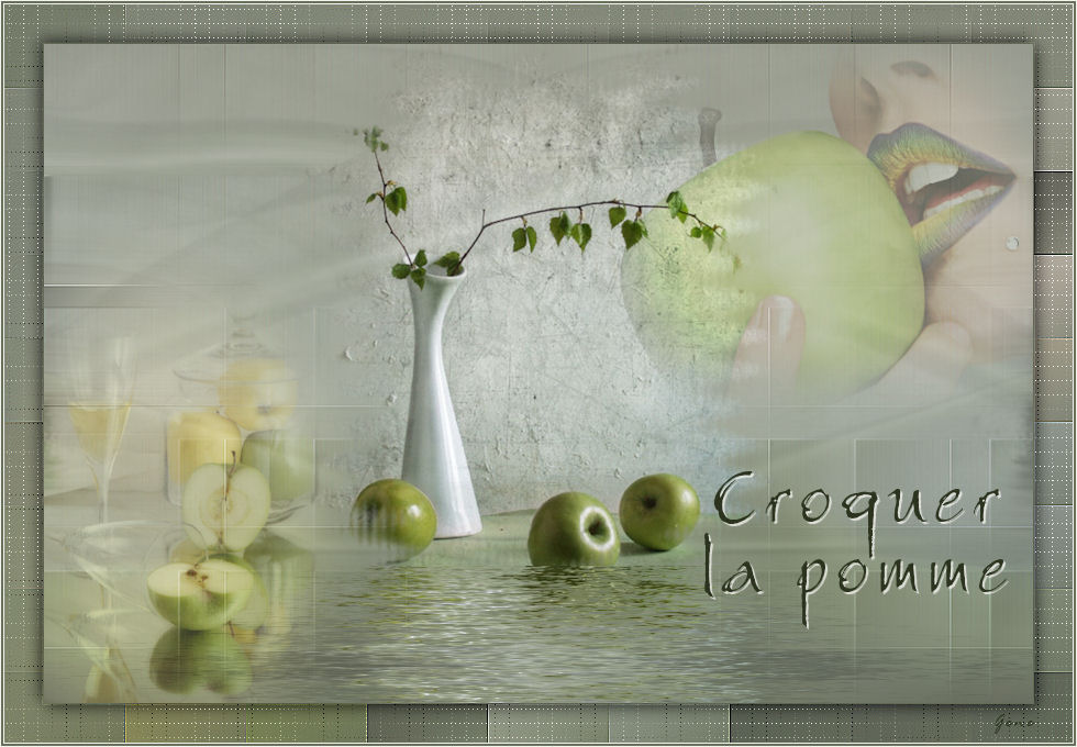 croquer le pomme